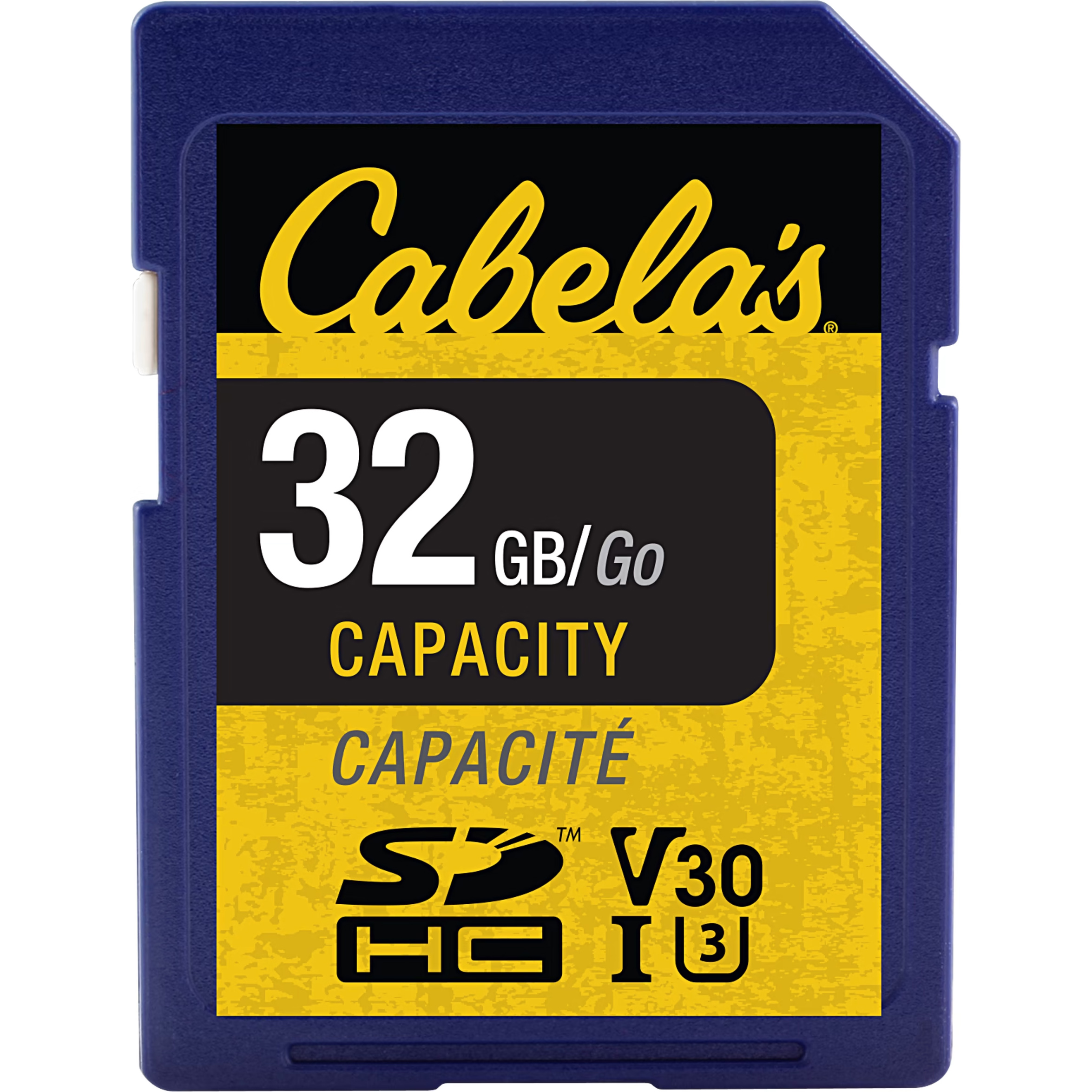 Cabela's U3/V30 SD Memory Card Cabela's